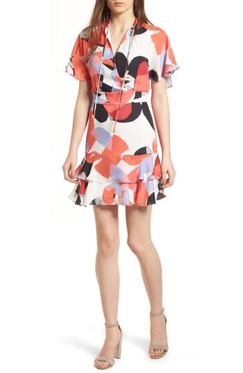 Women's Parker Natalie Silk Dress - Coral