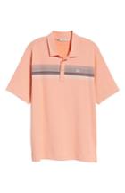 Men's Travis Mathew Happy Jelly Fit Polo, Size Medium - Pink