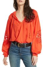 Women's Free People Tropical Summer Hooded Top - Red