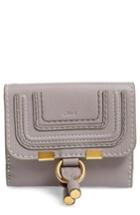 Women's Chloe 'marcie' French Wallet - Grey