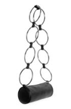 Kara Multi Ring Duffel Wristlet - Black