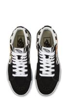 Women's Vans Sk8-hi Checker Sneaker .5 M - Black