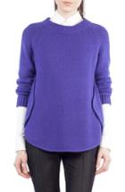 Women's Akris Punto Quadrant Circle Cashmere Blend Pullover