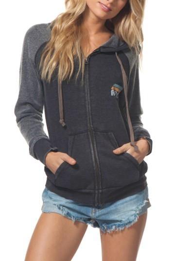 Women's Rip Curl Sunrise Club Hoodie - Grey