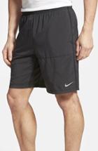 Men's Nike Dri-fit Woven Running Shorts - Black