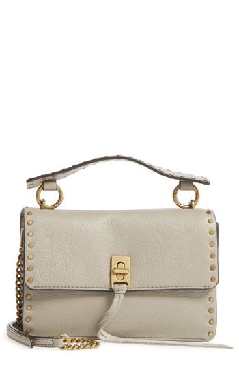 Rebecca Minkoff Darren Top Handle Crossbody Bag - Beige