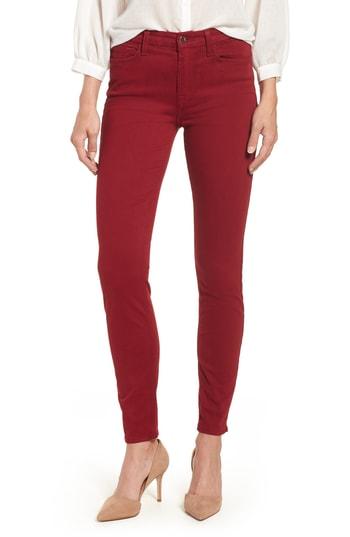 Women's Jen7 Ankle Skinny Jeans - Red