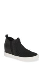 Women's Steven By Steve Madden Cinema High Top Sneaker M - Black