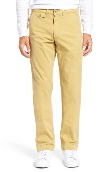 Men's Vintage 1946 Sunny Modern Fit Stretch Twill Chinos X R - Brown