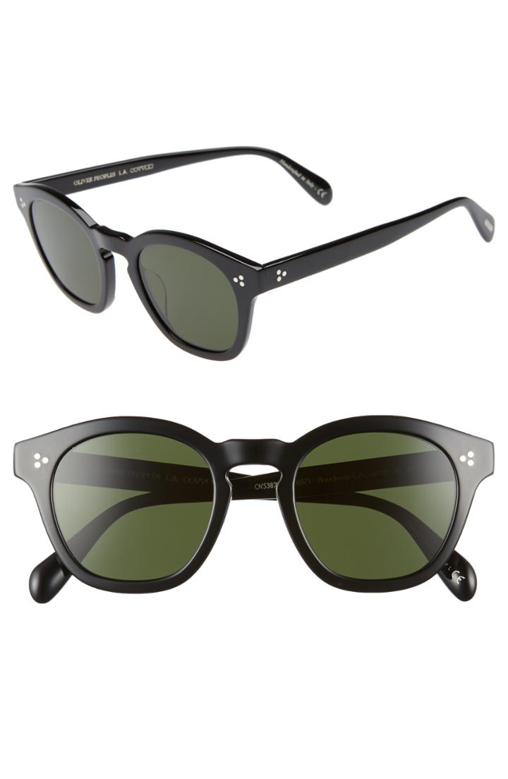 Women's Oliver Peoples Boudreau L.a. 48mm Square Sunglasses -