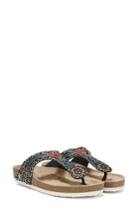 Women's Sam Edelman Olivie Beaded Flip Flop M - Black