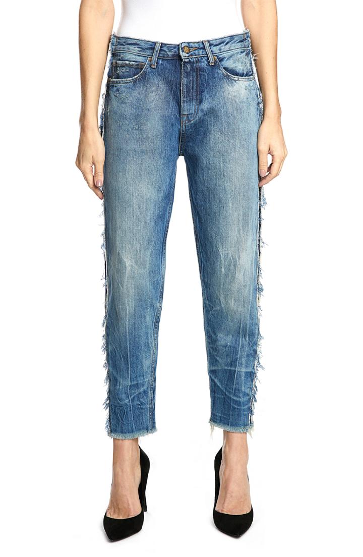 Women's Prps Bel Air High Waist Contrast Seam Boyfriend Jeans