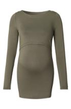 Women's Noppies Hanna Maternity/nursing Shirt, Size - Green