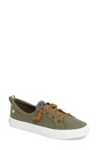 Women's Sperry Crest Vibe Slip-on Sneaker M - Green