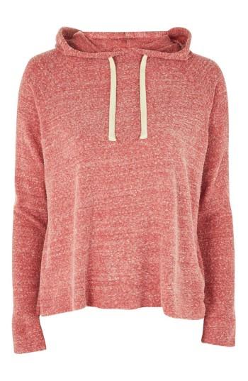 Women's Topshop Boiled Hoodie Us (fits Like 0) - Pink