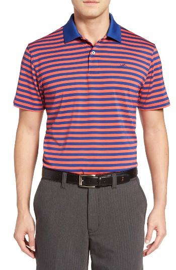 Men's Southern Tide Fairway Stripe Performance Golf Polo