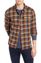 Men's Patagonia Regular Fit Organic Cotton Flannel Shirt - Beige