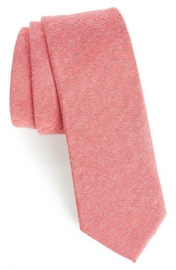 Men's 1901 Solid Tie, Size - Red