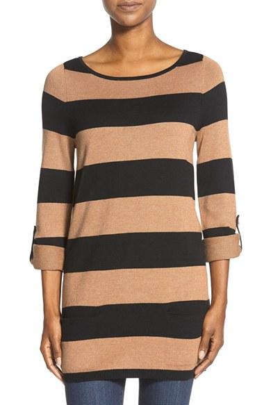 Women's Caslon Knit Tunic - Black