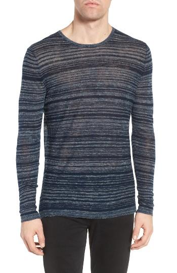 Men's John Varvatos Star Usa Two-tone Stripe Sweater