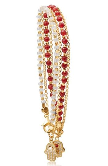 Women's Astley Clarke Hamsa Set Of 2 Bracelets