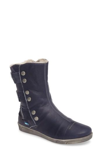 Women's Cloud Amber Wool Lined Bootie .5-6us / 36eu - Blue