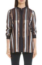 Women's Lafayette 148 New York Brayden Stripe Blouse