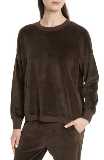 Women's Vince Velour Pullover