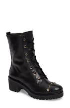 Women's Michael Michael Kors Cody Combat Boot .5 M - Black
