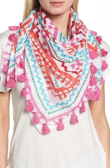 Women's Kate Spade New York Rickrack Square Scarf