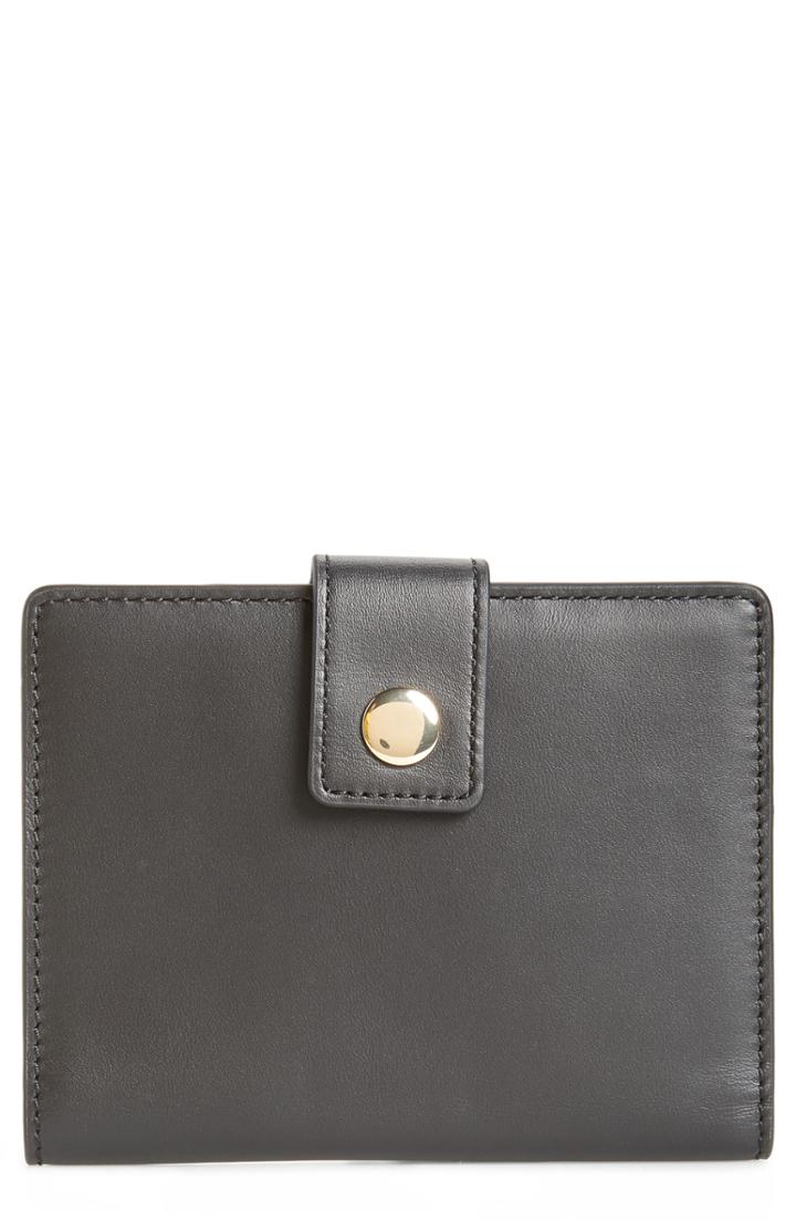 J.crew Leather Passport Case - Black