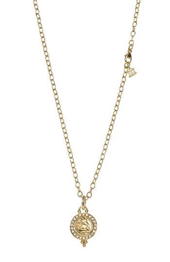 Women's Temple St. Clair Angel Pave Diamond Pendant
