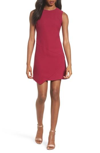 Women's Sam Edelman Asymmetric Minidress - Pink