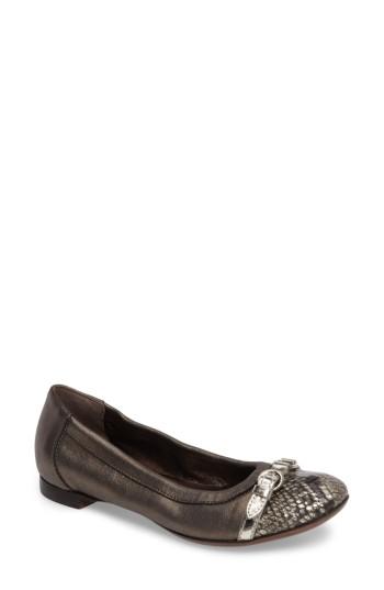 Women's Agl Cap Toe Ballet Flat .5us / 34.5eu - Grey