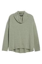 Women's Eileen Fisher Boxy Cashmere Sweater - Green