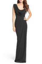 Women's Katie May Farrah Chiffon Gown - Black
