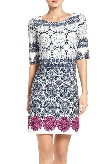 Women's Eliza J Jersey Shift Dress