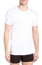 Men's Lacoste 3-pack Slim Fit Crewneck T-shirts - White