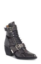 Women's Chloe Rylee Caged Pointy Toe Boot .5us / 36.5eu - Black