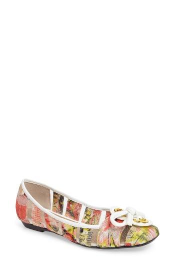 Women's J. Renee 'edie' Skimmer Flat .5 B - Pink