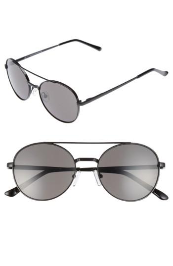 Men's 1901 Logan 52mm Sunglasses - Black/ Grey