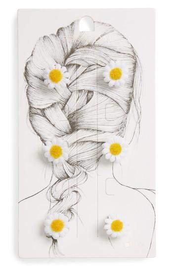 Topshop Fab Daisy Hair Swirls, Size - White