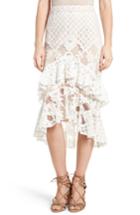 Women's Chelsea28 Tiered Lace Midi Skirt