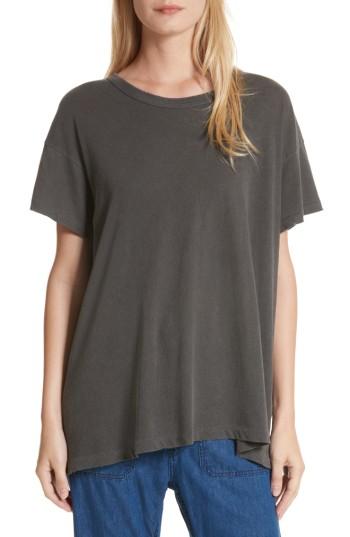 Women's The Great. Cotton Tee - Black