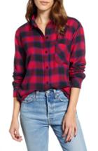 Women's Rails Milo Plaid Flannel Shirt, Size - Red