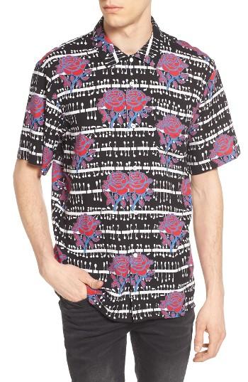 Men's Obey Shredder Woven Shirt
