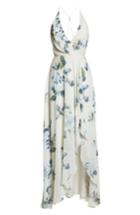 Women's Jenny Yoo Farrah Halter Gown - Blue
