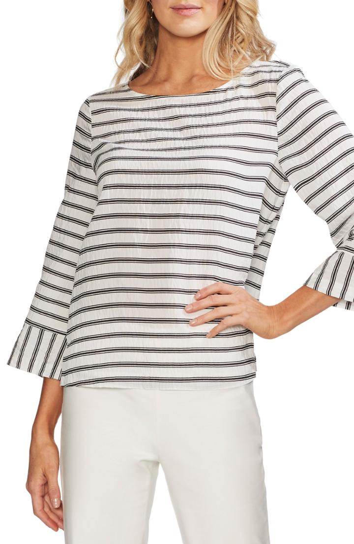 Women's Vince Camuto Stripe Tunic - Ivory