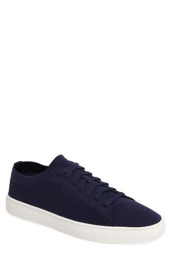 Men's Reaction Kenneth Cole On The Road Woven Sneaker M - Blue