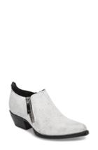 Women's Frye Sacha Double Zip Bootie .5 M - White